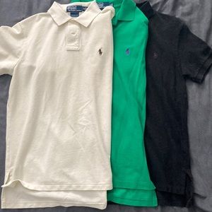THREE M custom fit Ralph Lauren polo shirts